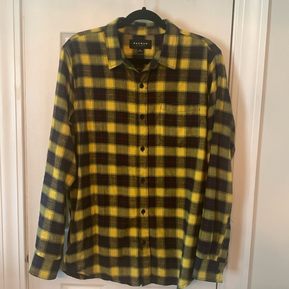 PacSun Men's Flannel Shirt Size M #393
